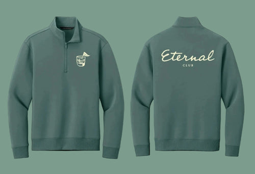 Cocktail on Green Quarter Zip