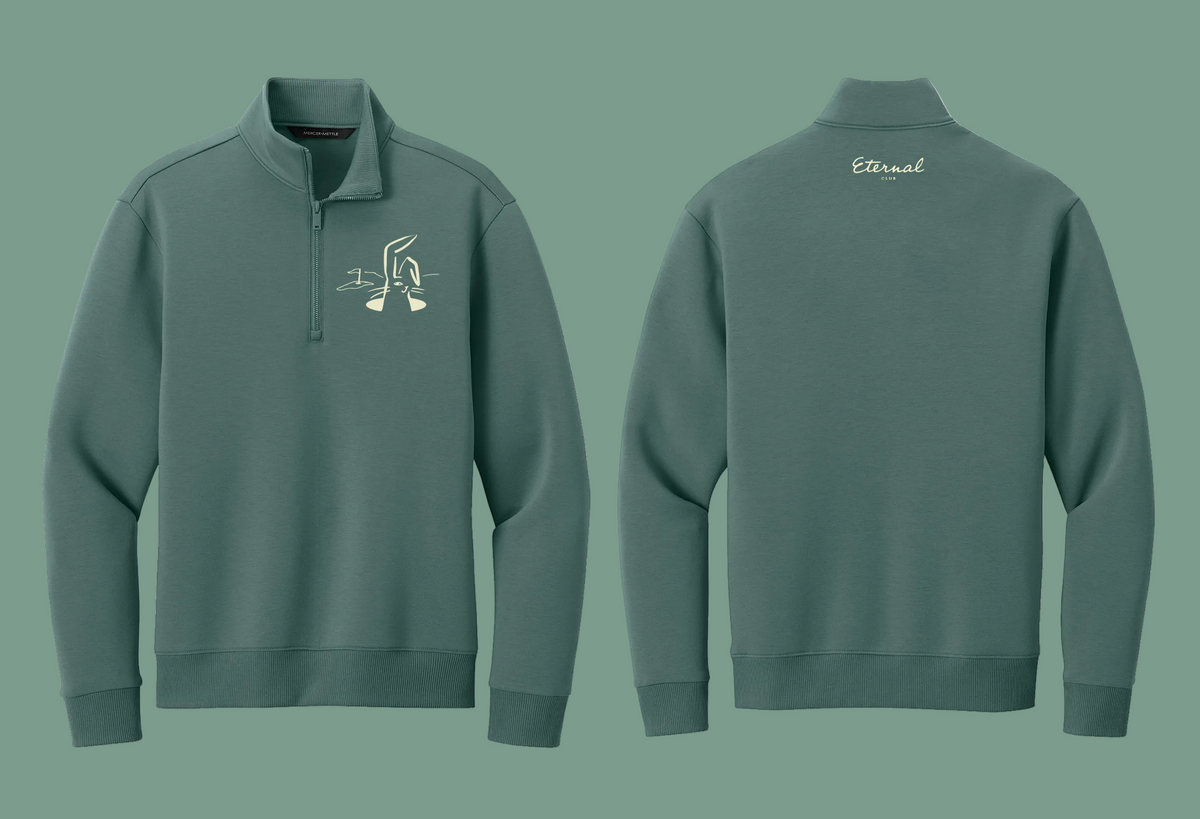 Green Quarter Zip